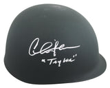 Charlie Sheen Platoon "Taylor" Authentic Signed Army Rep Helmet BAS W #1W008507