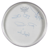 The Cars (4) Ocasek, Easton, Hawkes & Robinson Signed 10 Inch Drum Head BAS LOA