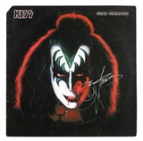 Gene Simmons Authentic Signed KISS Solo 1978 Album Cover W/ Vinyl BAS #BS78249