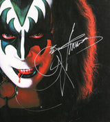 Gene Simmons Authentic Signed KISS Solo 1978 Album Cover W/ Vinyl BAS #BS78249