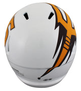 Arizona State Sam Leavitt Signed White Alt Full Size Speed Rep Helmet BAS Wit