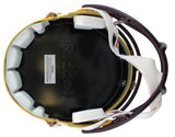 ASU Sam Leavitt & Jordyn Tyson Signed Sparky F/S Speed Rep Helmet W/ Case BAS W