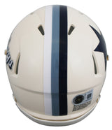 Cowboys Dak Prescott Authentic Signed Retro Speed Mini Helmet BAS Witnessed