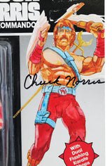 Chuck Norris Walker, Texas Ranger Authentic Signed Action Figure JSA #WA534450