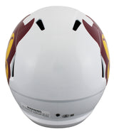 Arizona State Sam Leavitt Signed White Full Size Speed Rep Helmet BAS Witnessed