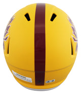 Arizona State Sam Leavitt Signed Sparky Full Size Speed Rep Helmet W/ Case BAS W