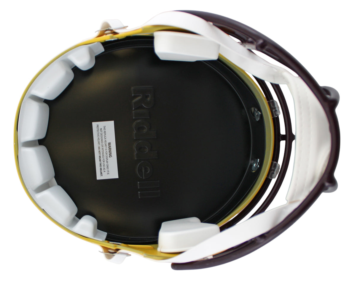 Arizona State Sam Leavitt Signed Sparky Full Size Speed Rep Helmet W/ Case BAS W