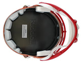 Bucs Mike Alstott "SB Champs" Signed Flash F/S Speed Rep Helmet W/ Case BAS Wit