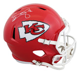 Chiefs Creed Humphrey Signed Full Size Speed Rep Helmet W/ Case BAS Witnessed