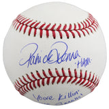 Patrick Renna The Sandlot "2x Insc" Authentic Signed Baseball W/ Case BAS Wit