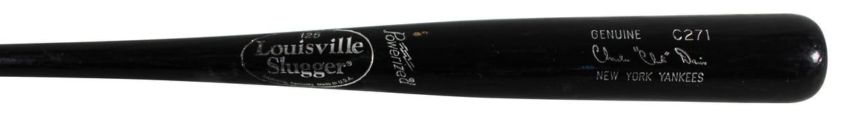 Yankees Chili Davis Louisville Slugger Player Model Baseball Bat Un-signed