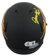 Arizona State Jordyn Tyson Signed Black Speed Mini Helmet W/ Case BAS Witnessed