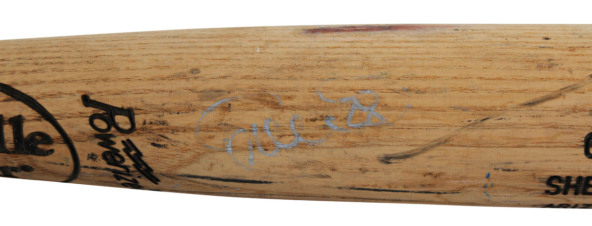 Shea Hillenbrand Signed Game Used Louisville Slugger Player Model Broken Bat BAS