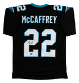 Christian McCaffrey Authentic Signed Black Pro Style Jersey BAS Witnessed