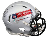 Andre Reed, Terrell Davis & Rod Woodson Signed Speed Mini Helmet BAS #AE13908