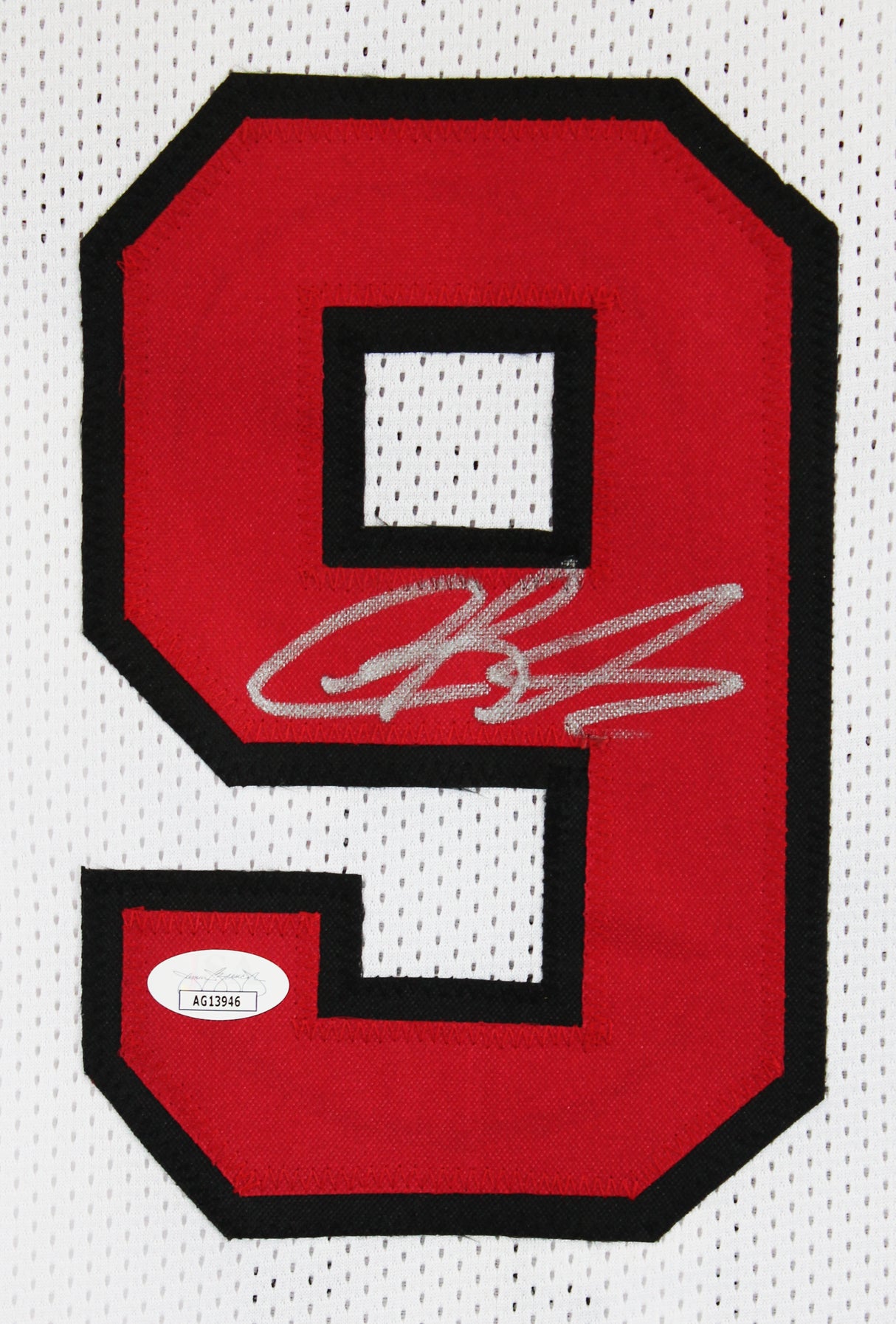 Dennis Rodman Authentic Signed White Pro Style Jersey Autographed JSA #AG13946