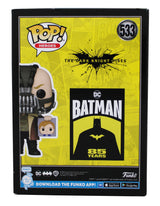 Tom Hardy Batman The Dark Knight Rises Signed #533 Funko Pop Figure BAS #BT57789