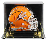 Arizona State Sam Leavitt Signed Gold Speed Mini Helmet W/ Case BAS Witnessed