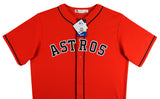 Astros George Springer Signed Orange Majestic Cool Base Jersey JSA #WPP009554