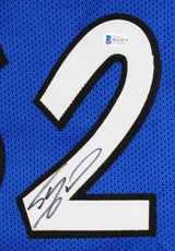 Shaquille O'Neal Authentic Signed Blue The Diesel Pro Style Jersey BAS #WG34275