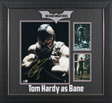 Tom Hardy Batman The Dark Knight Rises Authentic Signed 11x14 Framed Photo BAS