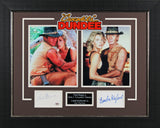 Paul Hogan & Linda Kozlowski Crocodile Dundee Signed Framed Display BAS #AE09645