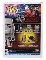 Michael Bay Transformers Signed Megatron #132 Funko Pop Figure BAS #BT57783