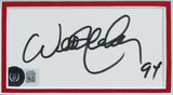 Willie Nelson Authentic Signed 3x5 Index Card Framed Display BAS #BL98280