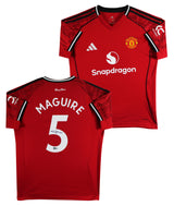 Manchester United Harry Maguire Authentic Signed Red Adidas Jersey BAS #BB94489
