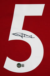 Manchester United Harry Maguire Authentic Signed Red Adidas Jersey BAS #BB94489