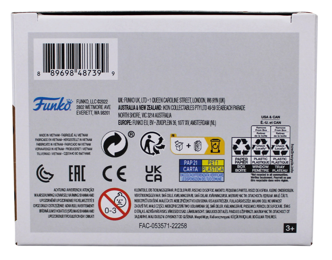 Giancarlo Esposito Star Wars Signed #380 Funko Pop Vinyl Figure BAS #BT57759