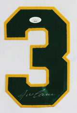 Jose Canseco Authentic Signed White Pro Style Jersey Autographed JSA #TT09215