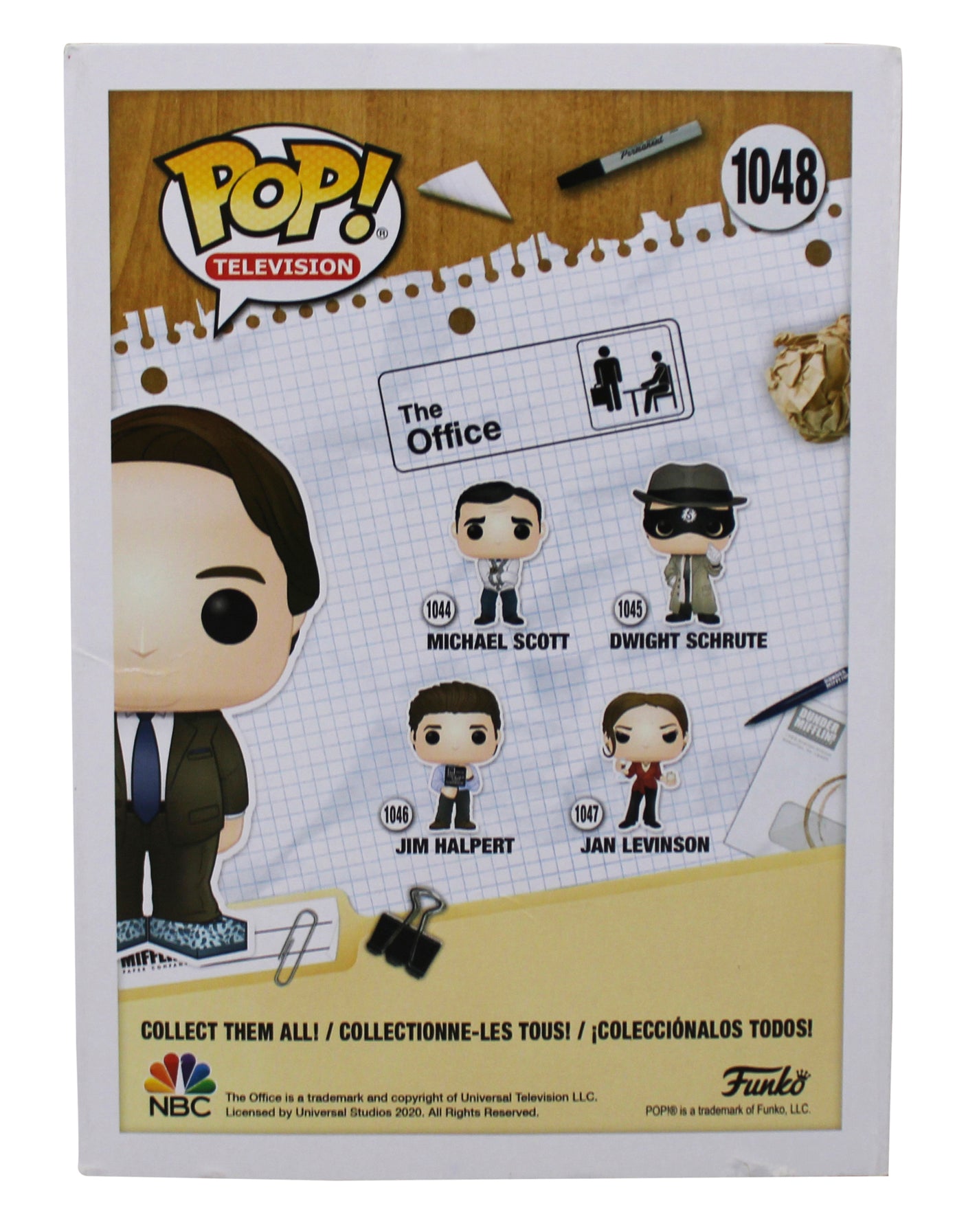 Brian Baumgartner The Office Signed Kevin #1048 Funko Pop Figure BAS #BT57773