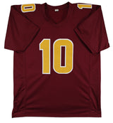 Arizona State Sam Leavitt Authentic Signed Maroon Pro Style Jersey BAS Witnessed