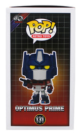 Michael Bay Transformers Signed Optimus Prime #131 Funko Pop Figure BAS #BT57784