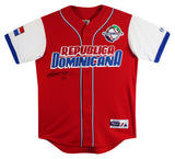 Dominican Republic Vladimir Guerrero Jr. Signed Red Majestic All Star Jersey JSA