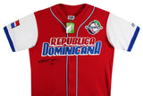 Dominican Republic Vladimir Guerrero Jr. Signed Red Majestic All Star Jersey JSA