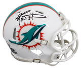 Dolphins Ricky Williams Authentic Signed Speed Mini Helmet W/ Case JSA Witness