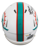Dolphins Ricky Williams Authentic Signed Speed Mini Helmet W/ Case JSA Witness