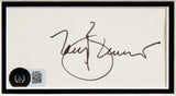 Tony Bennett Authentic Signed 3x5 Index Card Framed Display BAS #BL98007