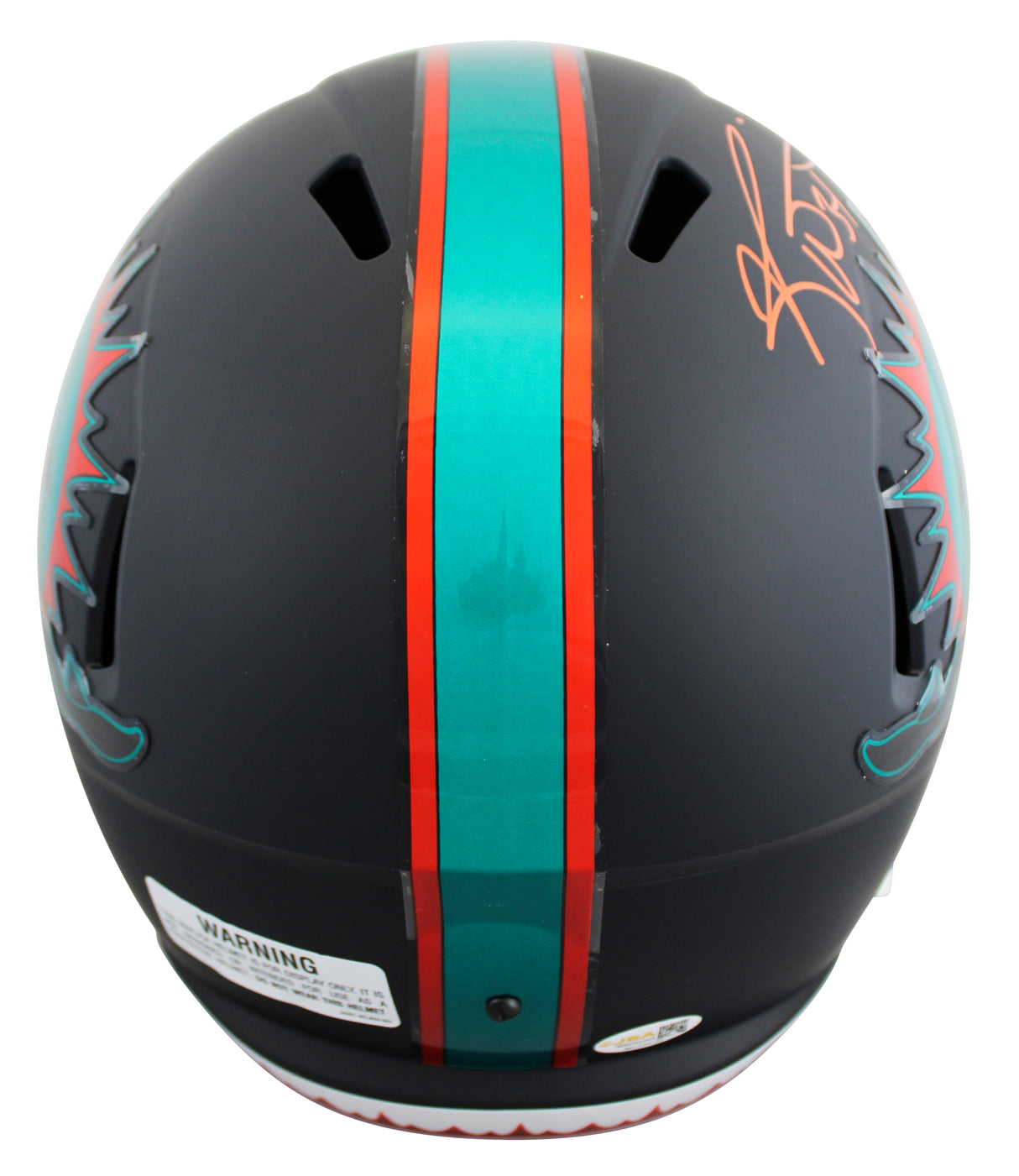 Dolphins Ricky Williams "SWE" Signed Rivalries F/S Speed Rep Helmet W/ Case JSA