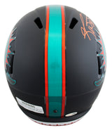 Dolphins Ricky Williams "SWE" Signed Rivalries F/S Speed Rep Helmet W/ Case JSA