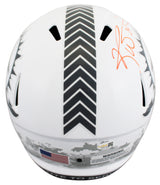 Dolphins Ricky Williams "SWE" Signed STS III F/S Speed Rep Helmet W/ Case JSA W