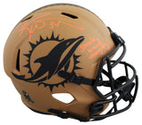 Dolphins Ricky Williams "SWE" Signed STS II F/S Speed Rep Helmet W/ Case JSA Wit