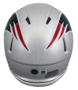 Patriots A.J. Brown Authentic Signed Speed Mini Helmet W/ Case BAS Witnessed
