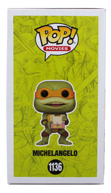 Kevin Eastman TMNT Signed Michelangelo #1136 Funko Pop Figure BAS #BT57769