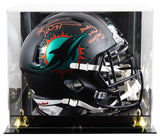 Dolphins Ricky Williams "SWE" Signed Rivalries F/S Speed Rep Helmet W/ Case JSA