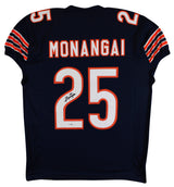 Kyle Monangai Authentic Signed Navy Blue Pro Style Jersey JSA Witness