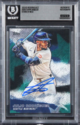 Mariners Julio Rodriguez Signed 2026 Topps #SMLB4 Card Auto GM 10! BAS Slabbed