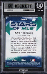 Mariners Julio Rodriguez Signed 2026 Topps #SMLB4 Card Auto GM 10! BAS Slabbed